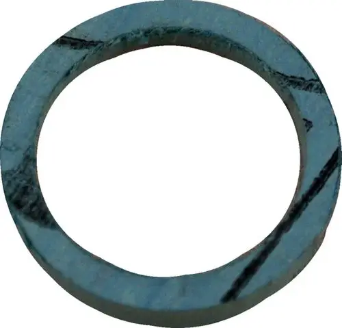 Gummi-Dichtung in Ringform mit grüner Beschichtung, geeignet für Anwendungen in Verbindung mit Wolf-Produkten.